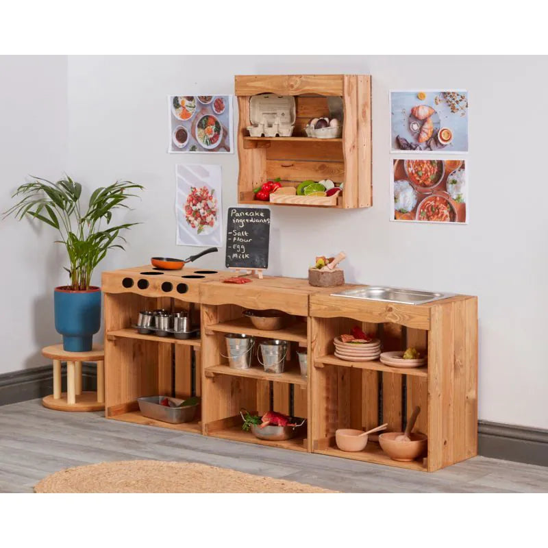Curiosity Crates - Farmhouse Kitchen - Tall (3 Pack), Learning SPACE