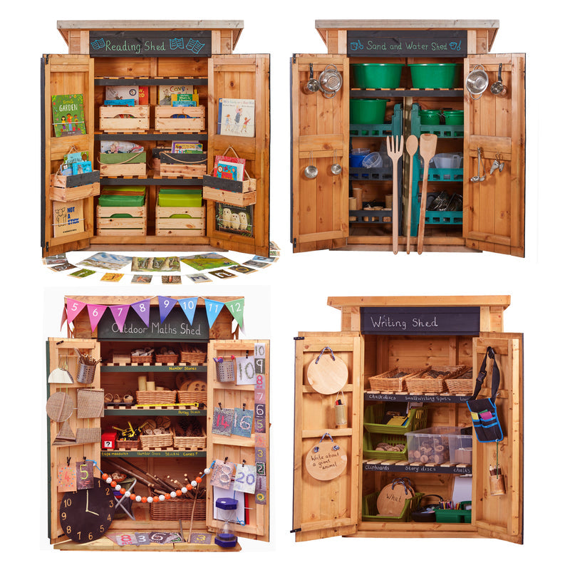Curriculum Shed Fest (4Pk), Learning SPACE