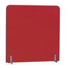 Curved SpaceDividers, 1000mm(w) X 900mm(h) Red Learning SPACE
