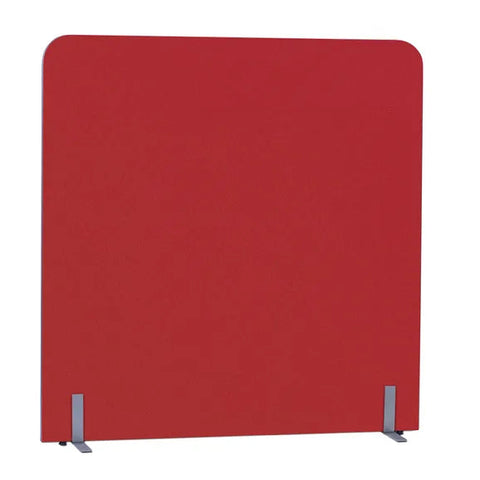 Curved SpaceDividers, 1000mm(w) X 900mm(h) Red Learning SPACE