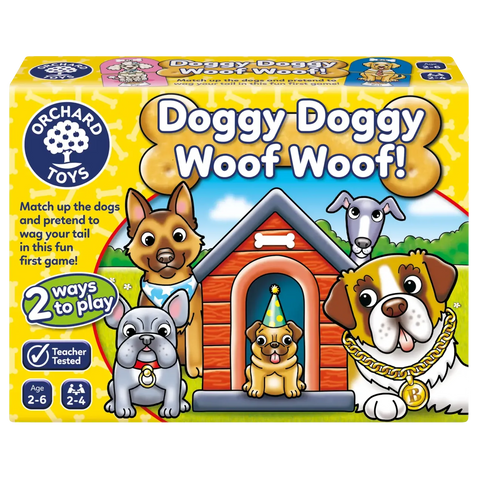 DOGGY DOGGY WOOF WOOF! Matching Game, Learning SPACE