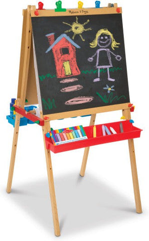 Deluxe Standing Art Easel – Inspire Creativity from Every Angle!-Art Materials,Arts & Crafts,Atelier,Drawing & Easels,Early Arts & Crafts,Nurture Room,Painting Accessories,Primary Arts & Crafts,Stock-Learning SPACE