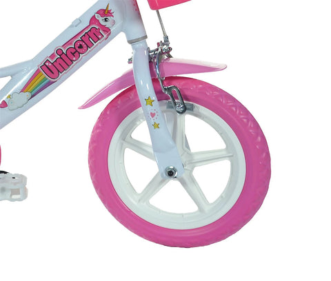 Dino Bikes - Unicorn Bicycle 12", 14", 16"-Bicycles,Dropship,Early Years. Ride On's. Bikes. Trikes,Ride On's. Bikes & Trikes,Unicorn-Learning SPACE