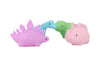 Dinosaur Stress Shapes - 4 Squishy Sensory Dinos, Learning SPACE