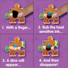 Dinosaurs Magic Puzzle - 50 Piece Jigsaw Puzzle, Learning SPACE