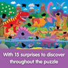 Dinosaurs Magic Puzzle - 50 Piece Jigsaw Puzzle, Learning SPACE