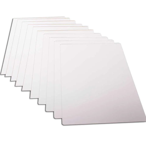 Double Sided Plastic Mirrors 150x100mm Pack of 10, Learning SPACE