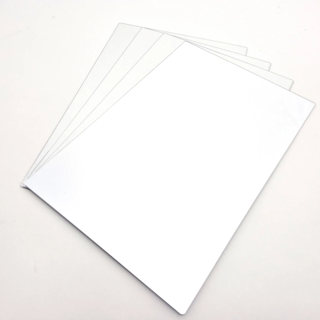 Double Sided Plastic Mirrors Pack of 4, Learning SPACE