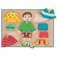 Dressing Boy Puzzle, Learning SPACE