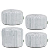 Driftwood Printed Stool Bean Bag Sets, Teacher Set (1 Large 3 Small) Learning SPACE