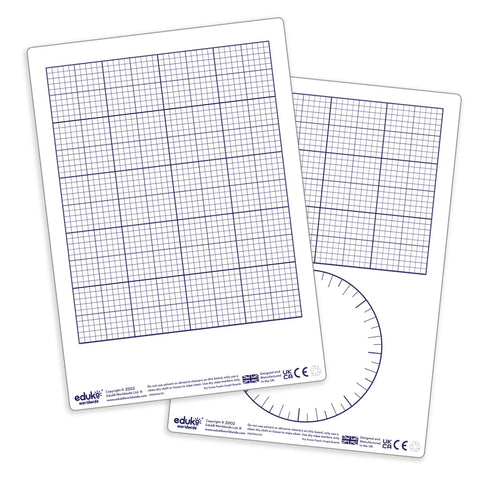 Dry Erase Graph Teachers A2+ Board, Learning SPACE