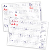 Dry Erase Handwriting Boards Pupils A4 Pack of 30, Learning SPACE