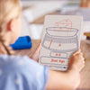 Dry Erase Pupils Weight Boards A5 Pack of 30, Learning SPACE
