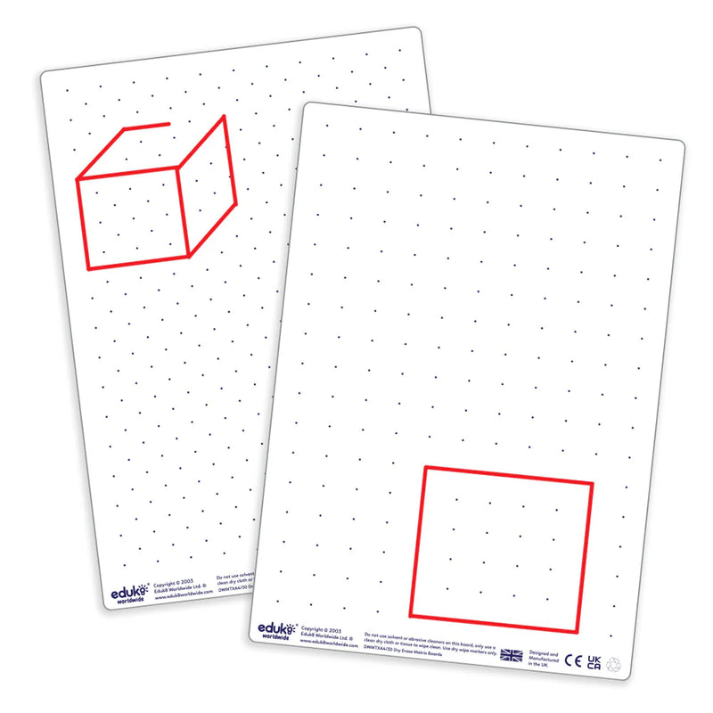 Dry Erase Teachers Matrix Boards A2, Learning SPACE