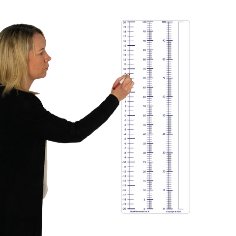 Dry Erase Teachers Number Line, Learning SPACE