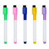 Drywipe Markers With Eraser Lid - Coloured, Learning SPACE