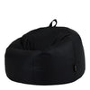 Large Classic Bean Bag Chair, Black Learning SPACE