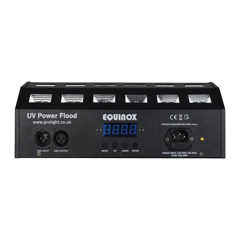 Equinox UV Power Flood LED - UV Blacklight for Sensory Rooms, UV Lighting Learning SPACE