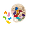Wooden Artist Palette Puzzle