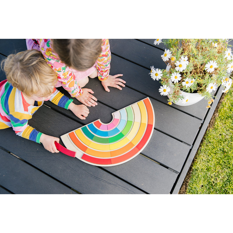 Building Rainbows Puzzle Board