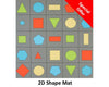 Coding Robot: Floor Mats, 2D Shapes Learning SPACE