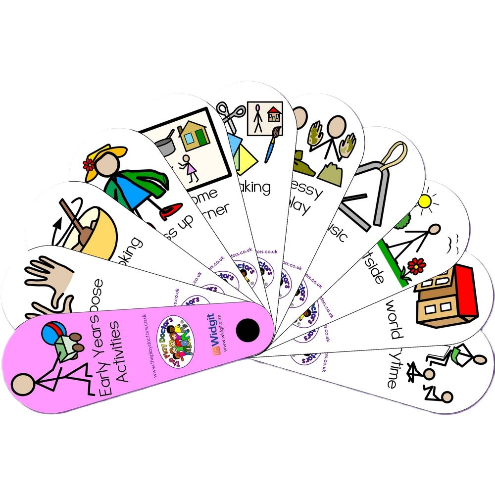 Early Years Activities Fan, Learning SPACE