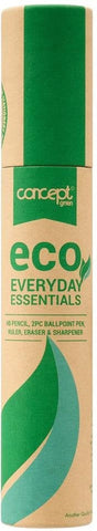 Eco Essentials - Set of 6 Stationery Set-Arts & Crafts,Back To School,Drawing & Easels,Early Arts & Crafts,Eco Friendly,Maths,Premier Office,Primary Arts & Crafts,Primary Literacy,Primary Maths,Seasons,Shape & Space & Measure,Stationery-Learning SPACE
