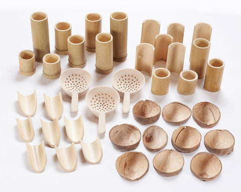 Eco-Friendly Natural Measuring Tools Set, Learning SPACE