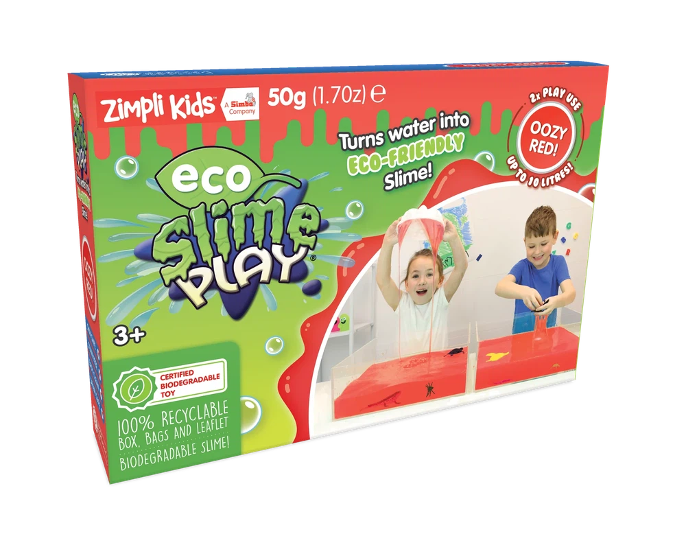 Eco Slime Play - 50G, Red Learning SPACE