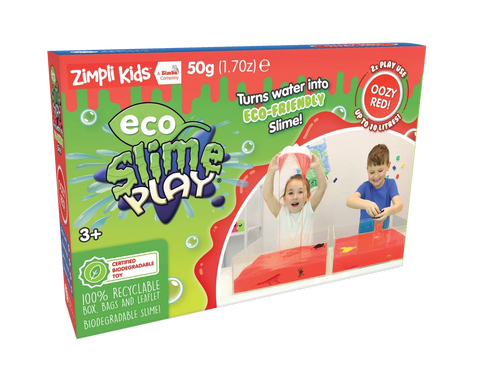 Eco Slime Play - 50G, Red Learning SPACE