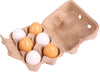 Eggs x 6 in Carton - PlayFood-Bigjigs Toys,Calmer Classrooms,Feeding Skills,Gifts For 2-3 Years Old,Imaginative Play,Kitchens & Shops & School,Play Food,SCOTEXCEL,Seasons,Spring,Stock-Learning SPACE