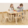 Elegant Height Adjustable Rectangular Table (4 or 6 Seats), Learning SPACE