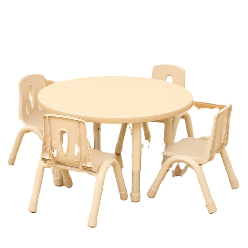 Elegant Height Adjustable Round Table, Learning SPACE