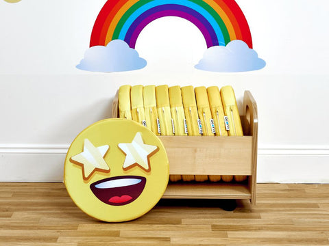 Emotions Foam Seat Pads Cushions-Classroom Packs,Dropship,Furniture,Sit Mats,Willowbrook-Learning SPACE
