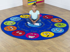 Emotions™ Interactive Circular 2m Carpet, Learning SPACE