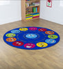 Emotions™ Interactive Circular 2m Carpet, Learning SPACE
