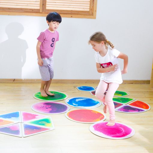 Equilateral Triangle Liquid Tiles - Set of 6, Learning SPACE