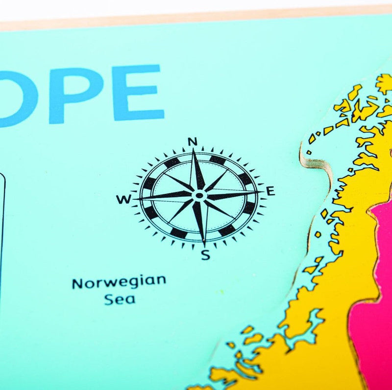 Europe Inset Puzzle, Learning SPACE