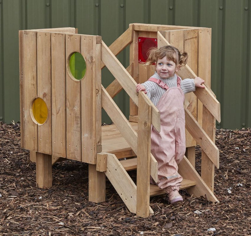 Explorer's Peekaboo Climbing Tower, Learning SPACE