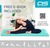 Extra Thick Non-Slip NBR Yoga & Exercise Mat with Carry Strap, Learning SPACE