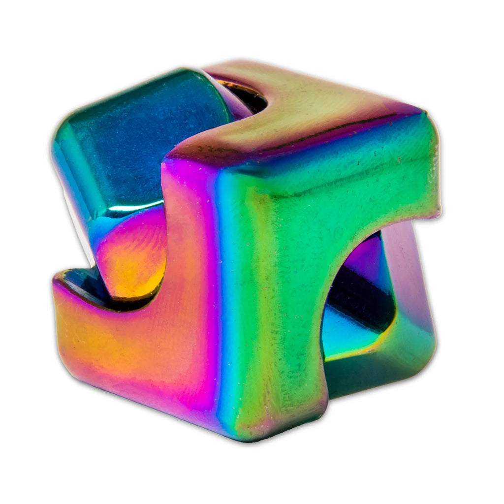 FIDGIX Metal Fidget Spinning Cube