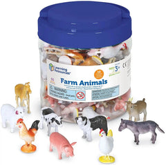 Farm Animal Counters - Pack 60, Learning SPACE