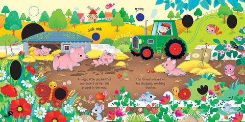 Farm Sounds - Noisy Book-AllSensory,Baby Books & Posters,Baby Musical Toys,Baby Sensory Toys,Calming & Anxiety,Early Years Books & Posters,Early Years Literacy,Farms & Construction,Helps With,Imaginative Play,Music,Sensory Seeking,Sound,Stock,Usborne Books-Learning SPACE