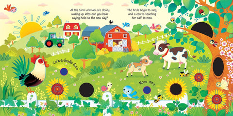 Farm Sounds - Noisy Book-AllSensory,Baby Books & Posters,Baby Musical Toys,Baby Sensory Toys,Calming & Anxiety,Early Years Books & Posters,Early Years Literacy,Farms & Construction,Helps With,Imaginative Play,Music,Sensory Seeking,Sound,Stock,Usborne Books-Learning SPACE