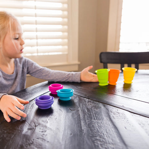 Fat Brin Toys Suction Kupz, Learning SPACE