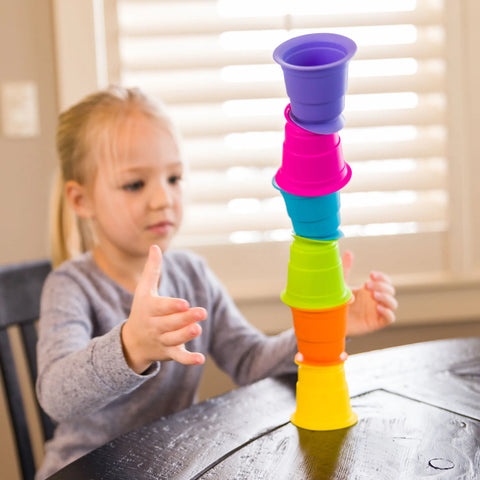 Fat Brin Toys Suction Kupz, Learning SPACE