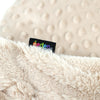 Faux Fur 1.5kg Weighted Lap Pad, Cable Knit Faux Fur Learning SPACE