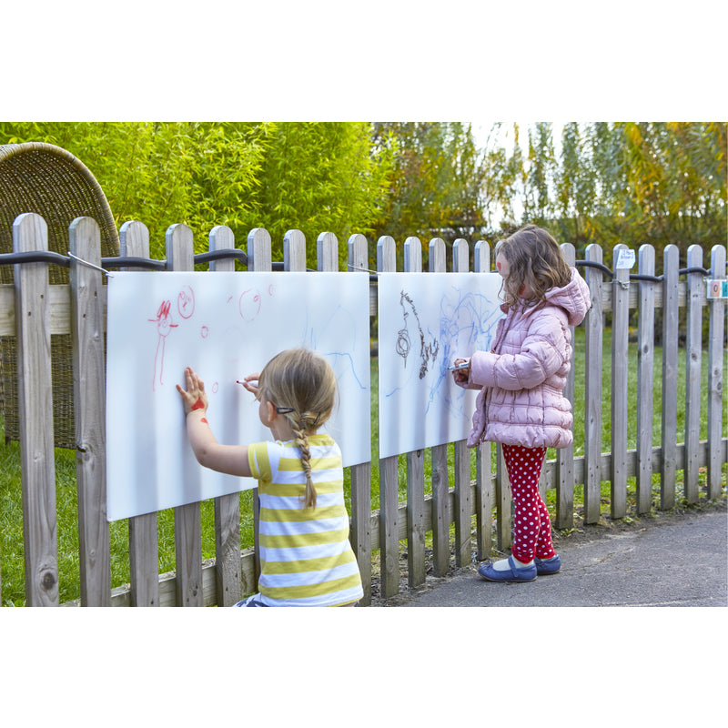 Fence Whiteboards (2Pk), Learning SPACE