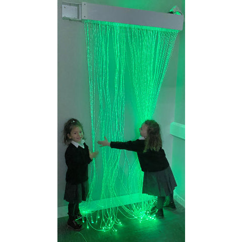 Fibre Optic Curtain - 2.4m x 1m (100 Tails), Learning SPACE