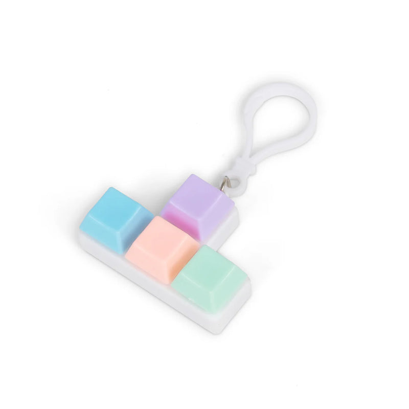 Fidget Keyboard Keychain, Learning SPACE